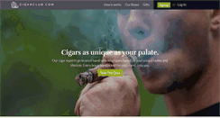 Desktop Screenshot of cigarclub.com